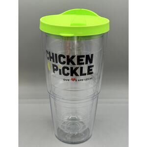 Tervis 24oz CHICKEN N PICKLE Travel Drink Tumbler Mug Cup